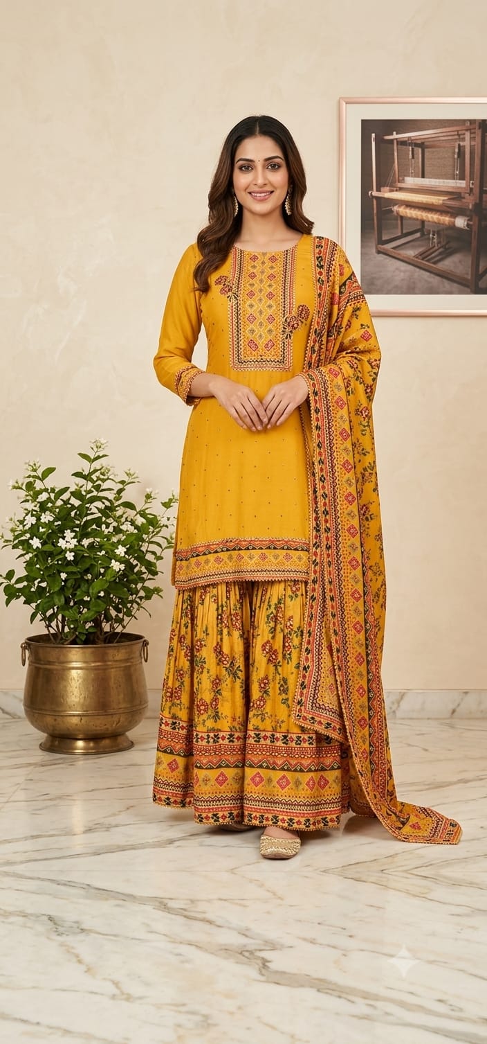 Sharara Suit (G01U3)