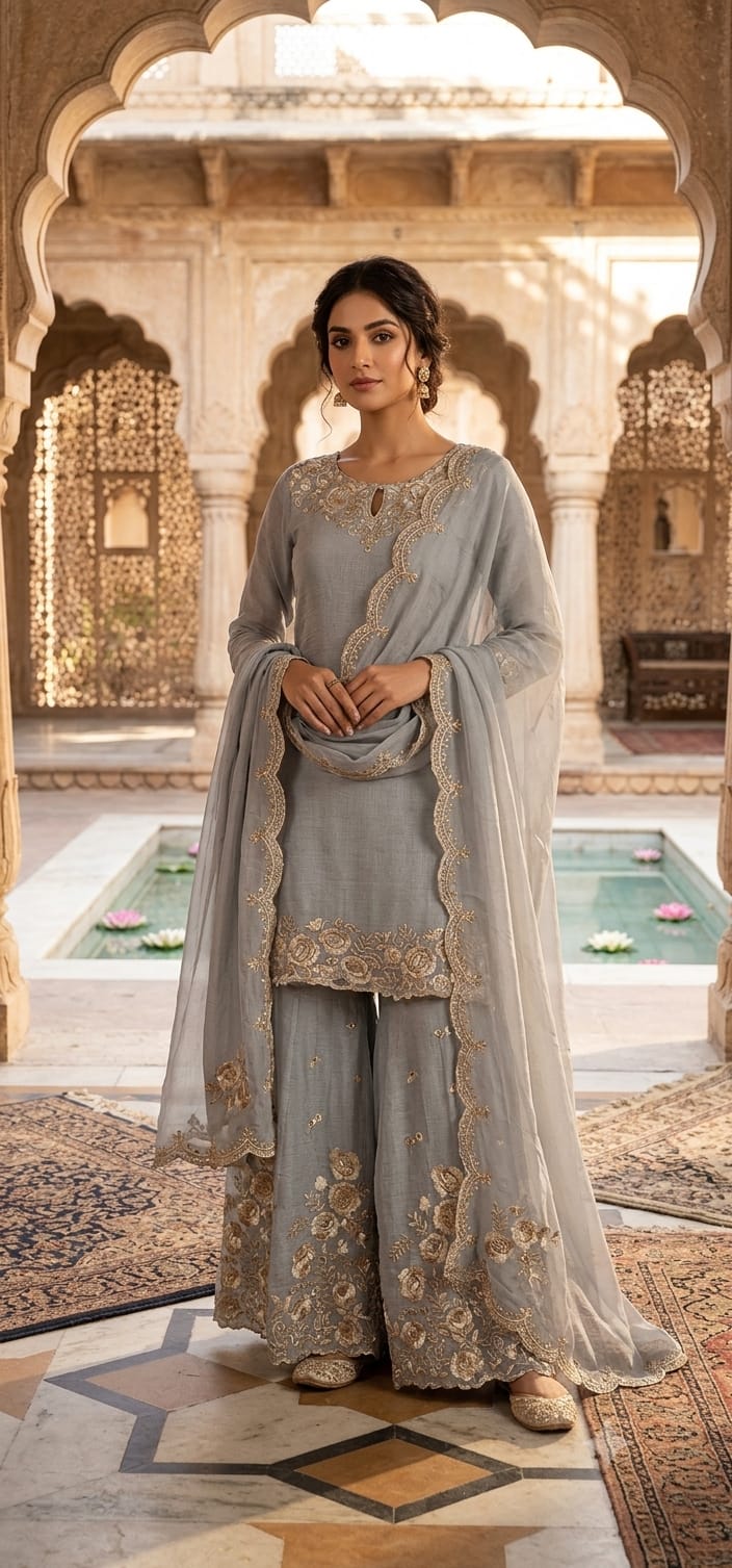 Sharara suit (73331)