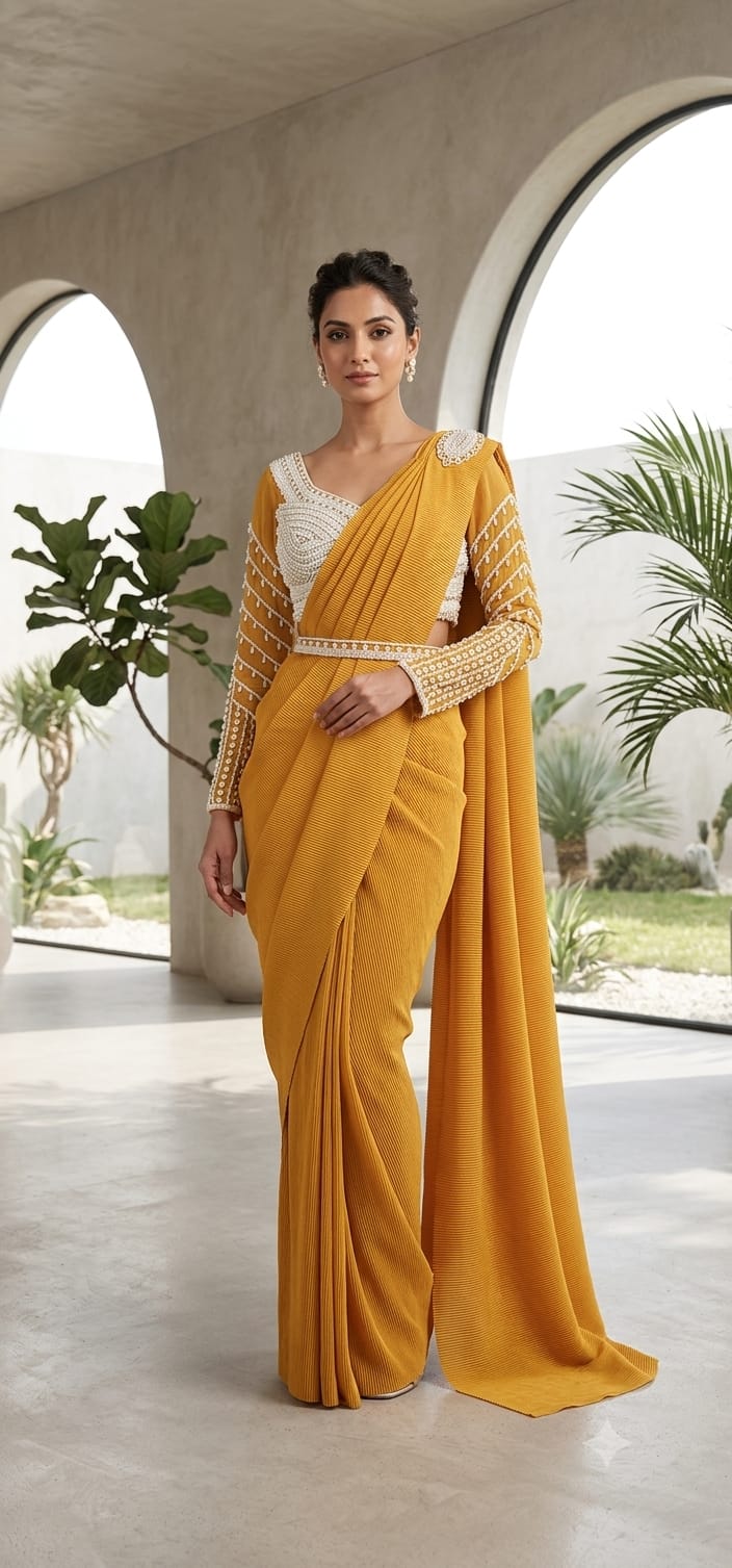 Stitched Saree (G01IA)