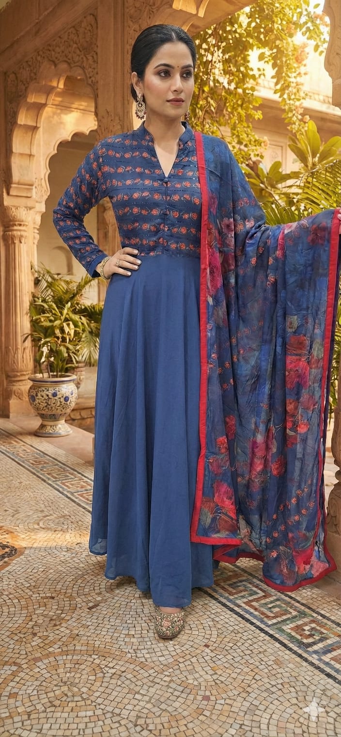 Anarkali Dress (F001C3,F001C4)
