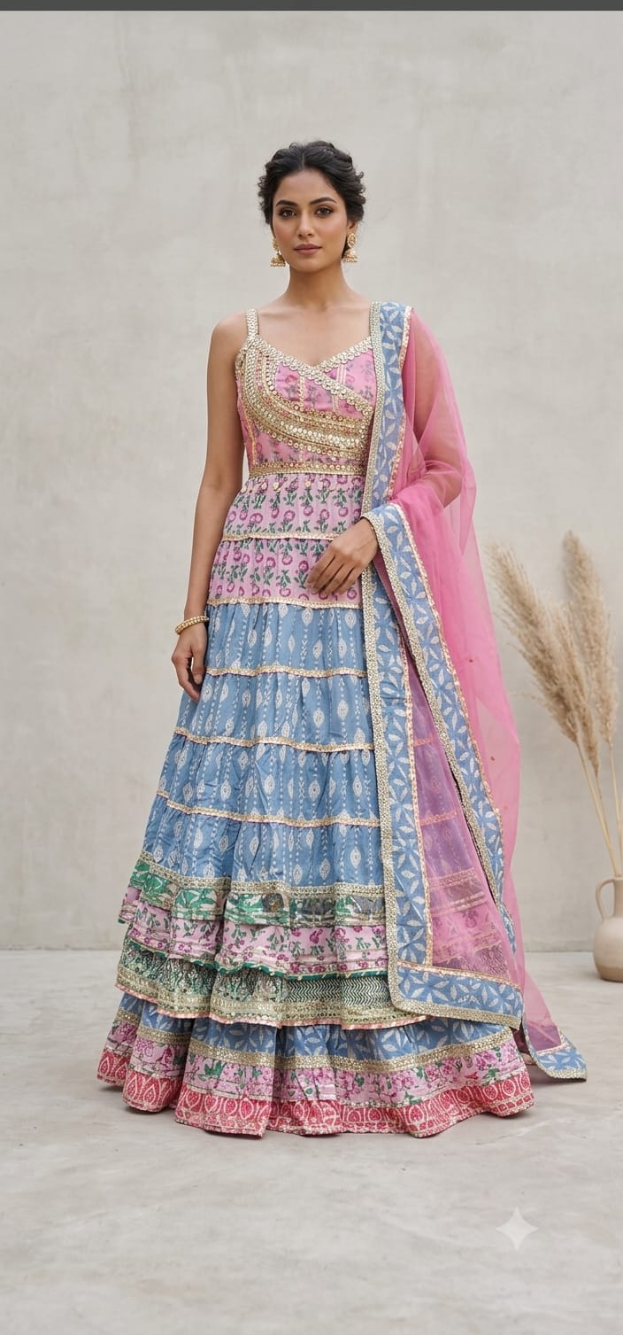 Anarkali suit (f0025H)