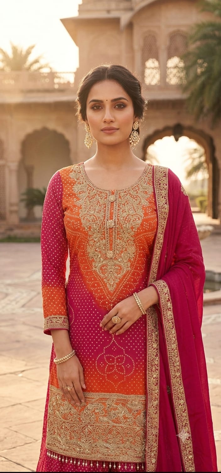 Sharara suit (G01E7)
