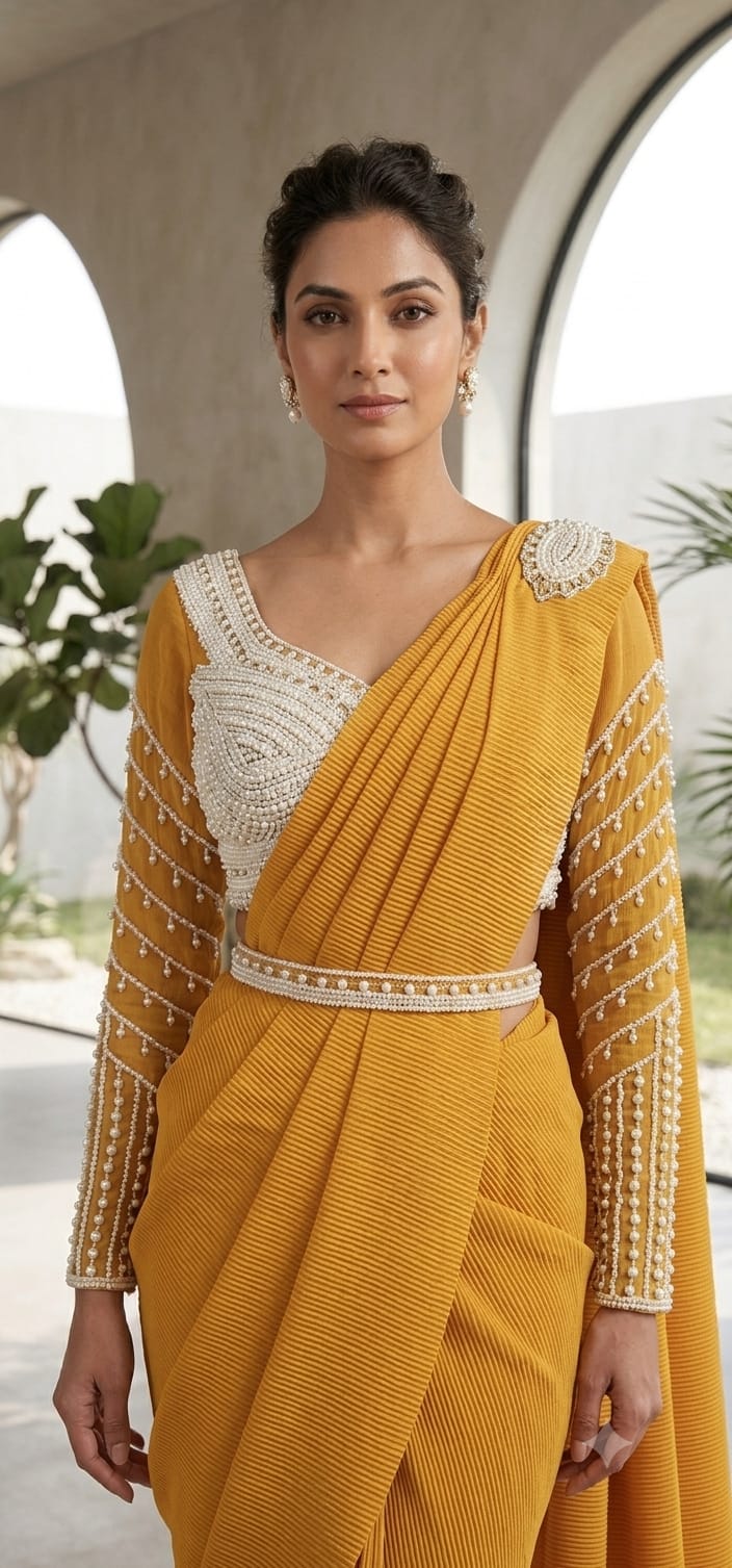Stitched Saree (G01IA)