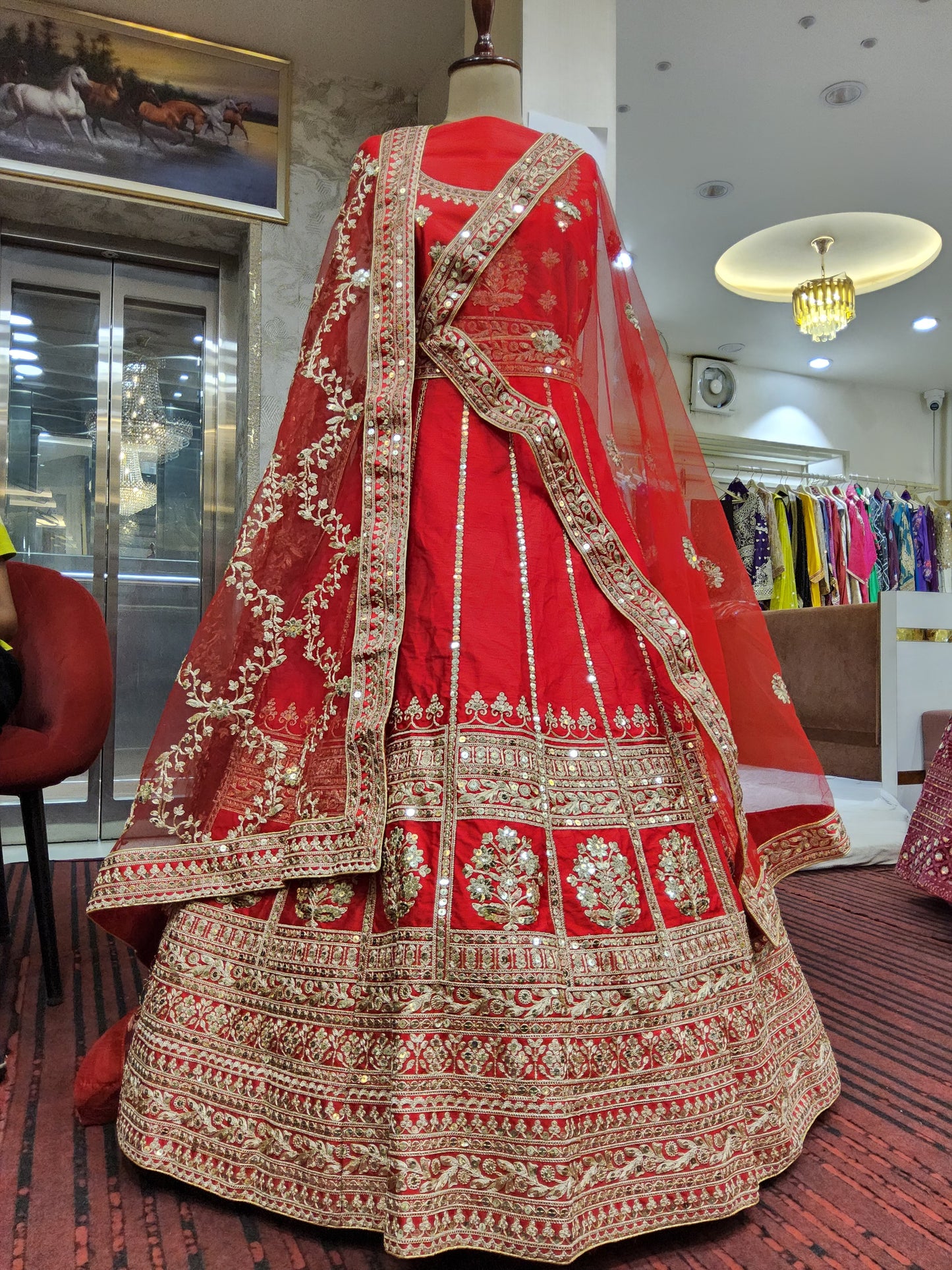 Bridal lehenga (72912)