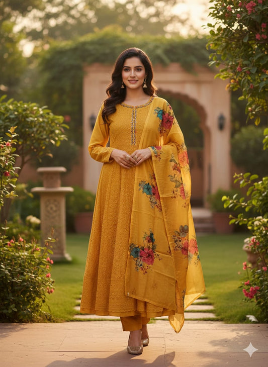 Anarkali suit(G0106,G0107)