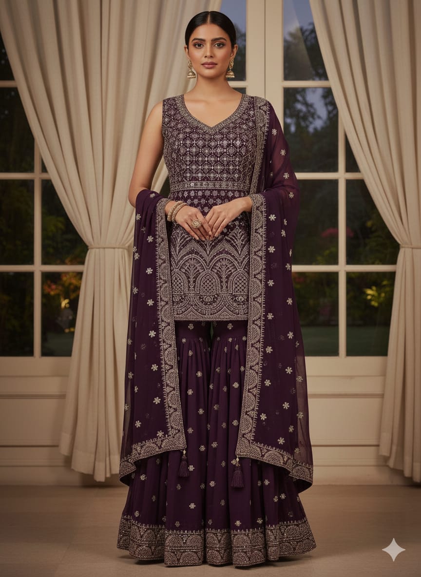 Sharara suit (G000kQ)