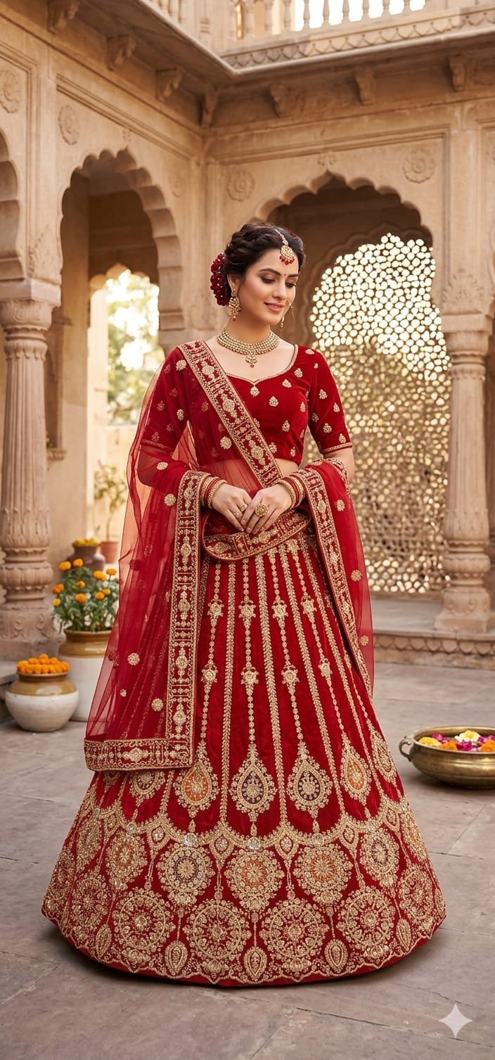 Bridal Lehenga (80339)