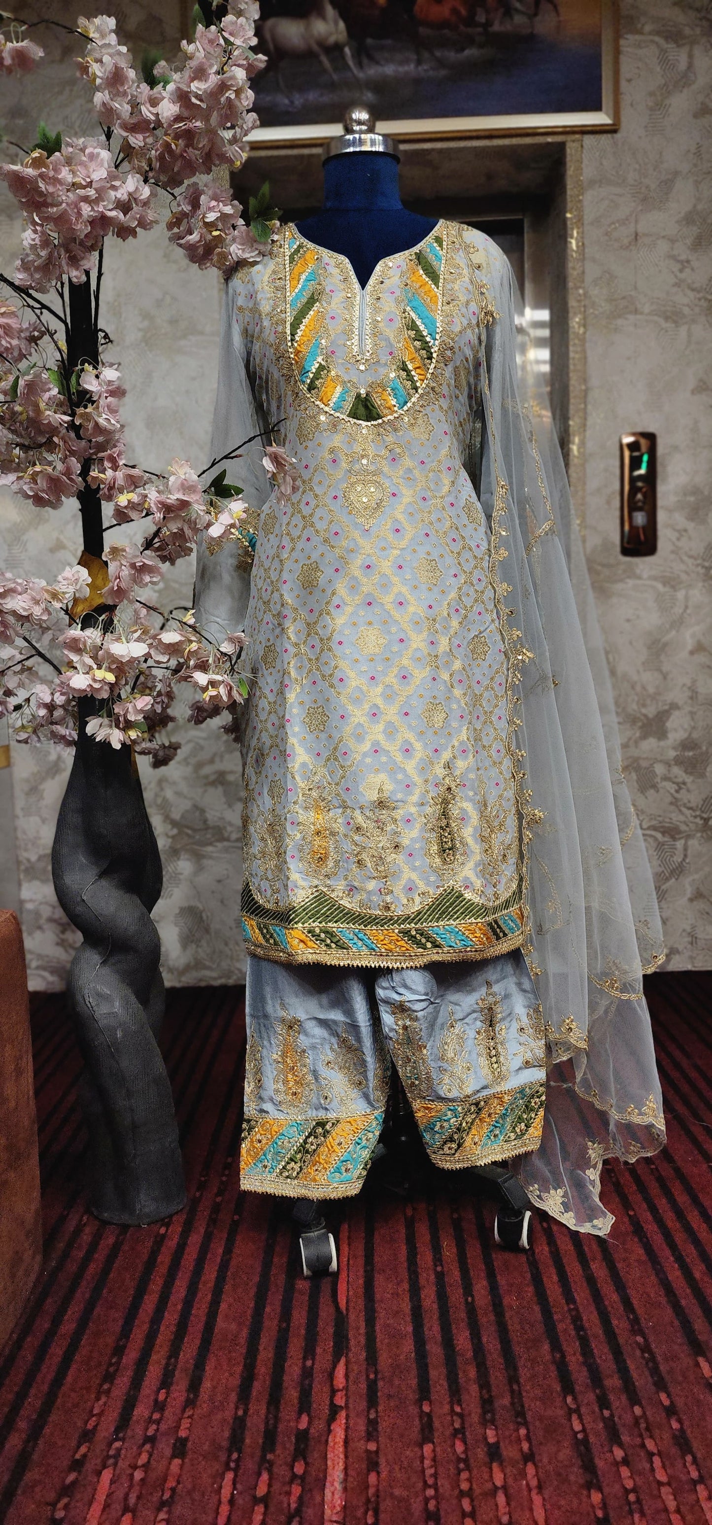 Sharara suit (F000WF)