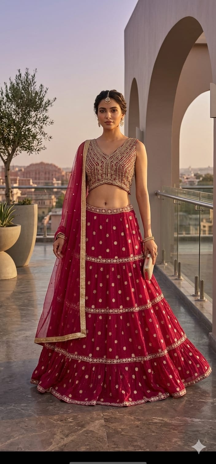Lehenga (F002EF)