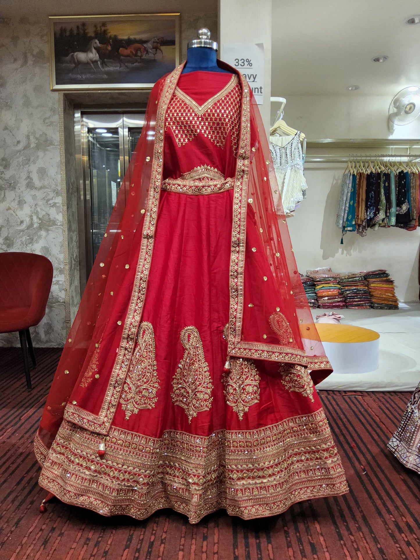 Bridal lehenga (72839)