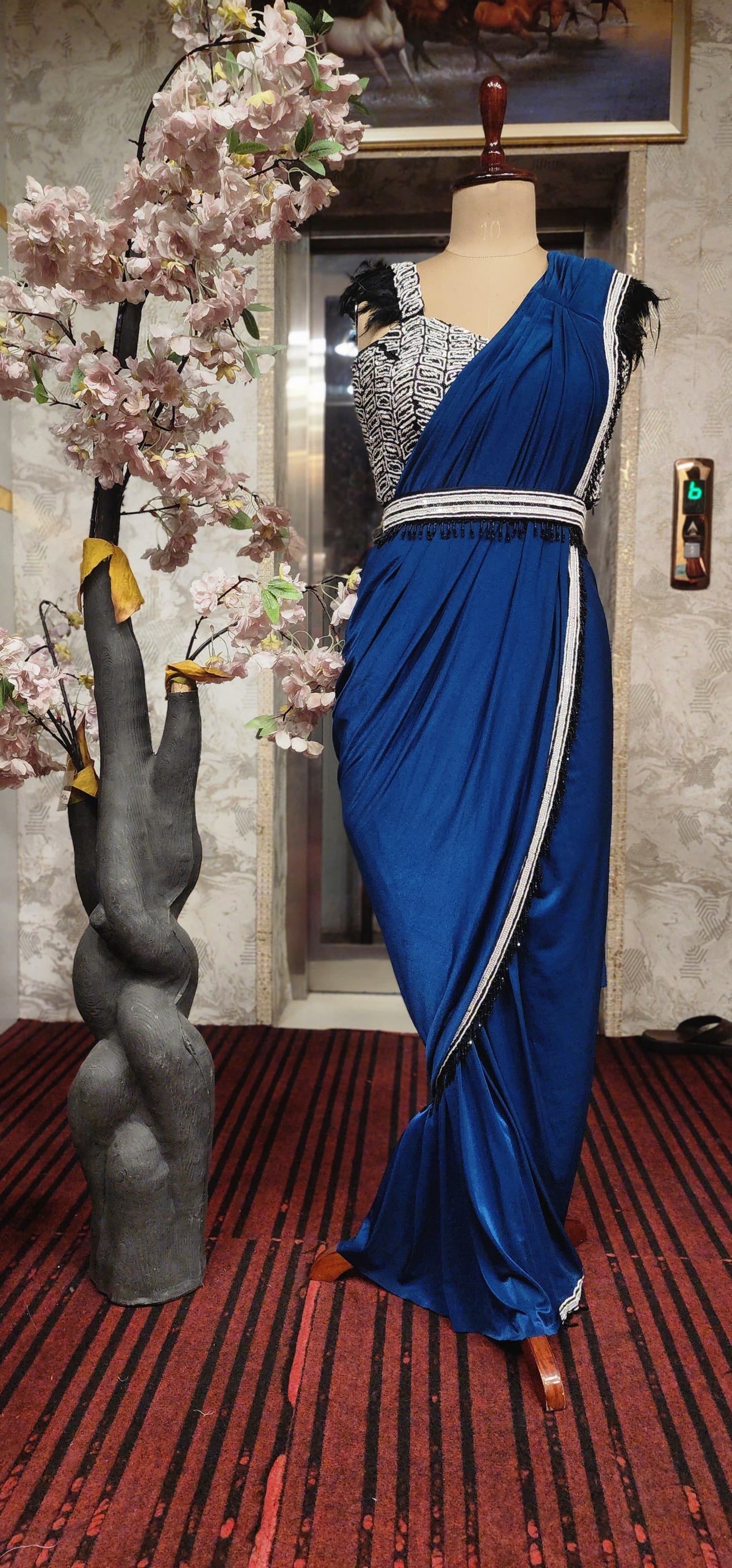 Stitched Saree
