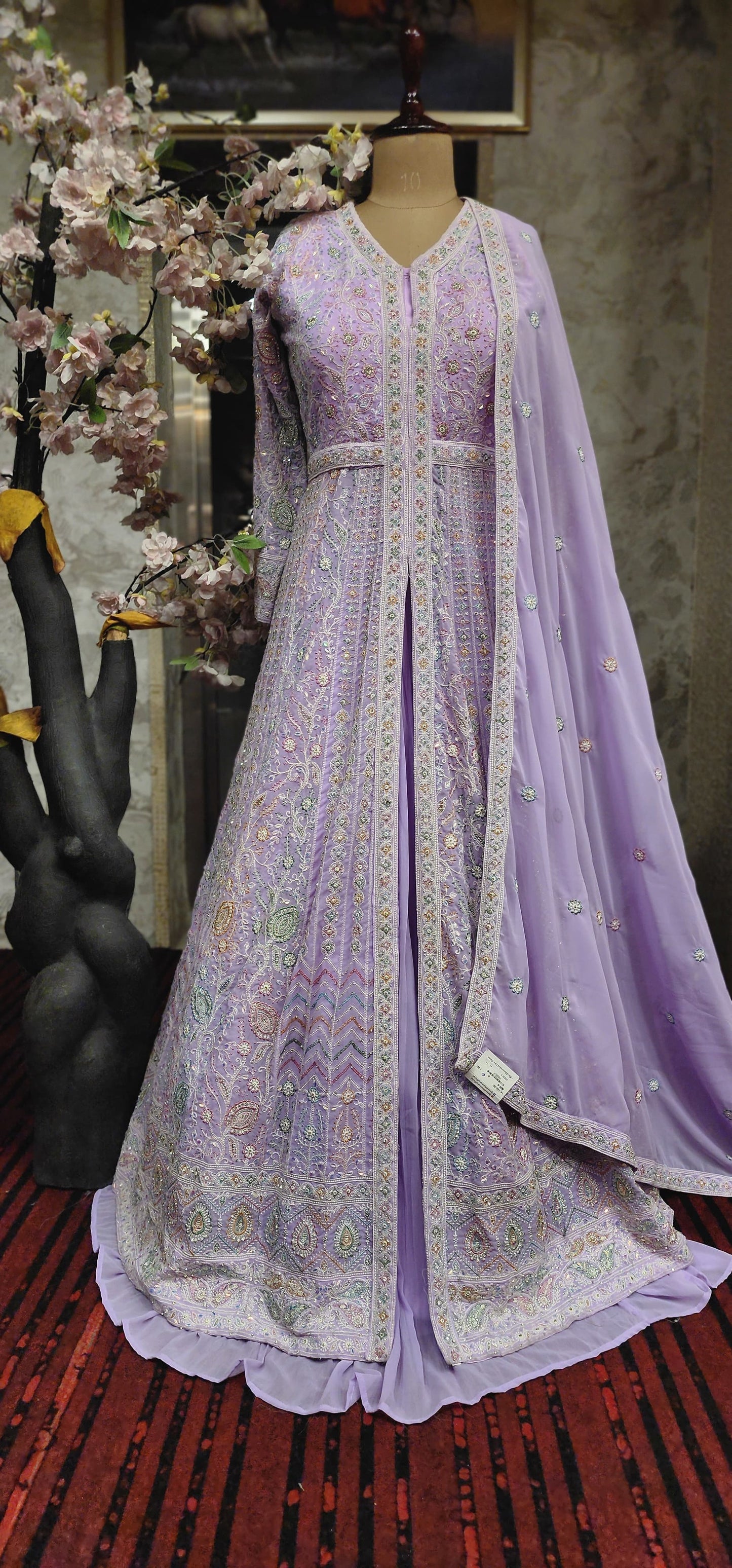 Anarkali Dress (F002GV)
