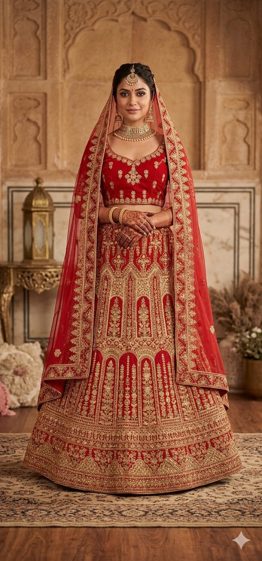 Bridall lehenga (F000GQ)