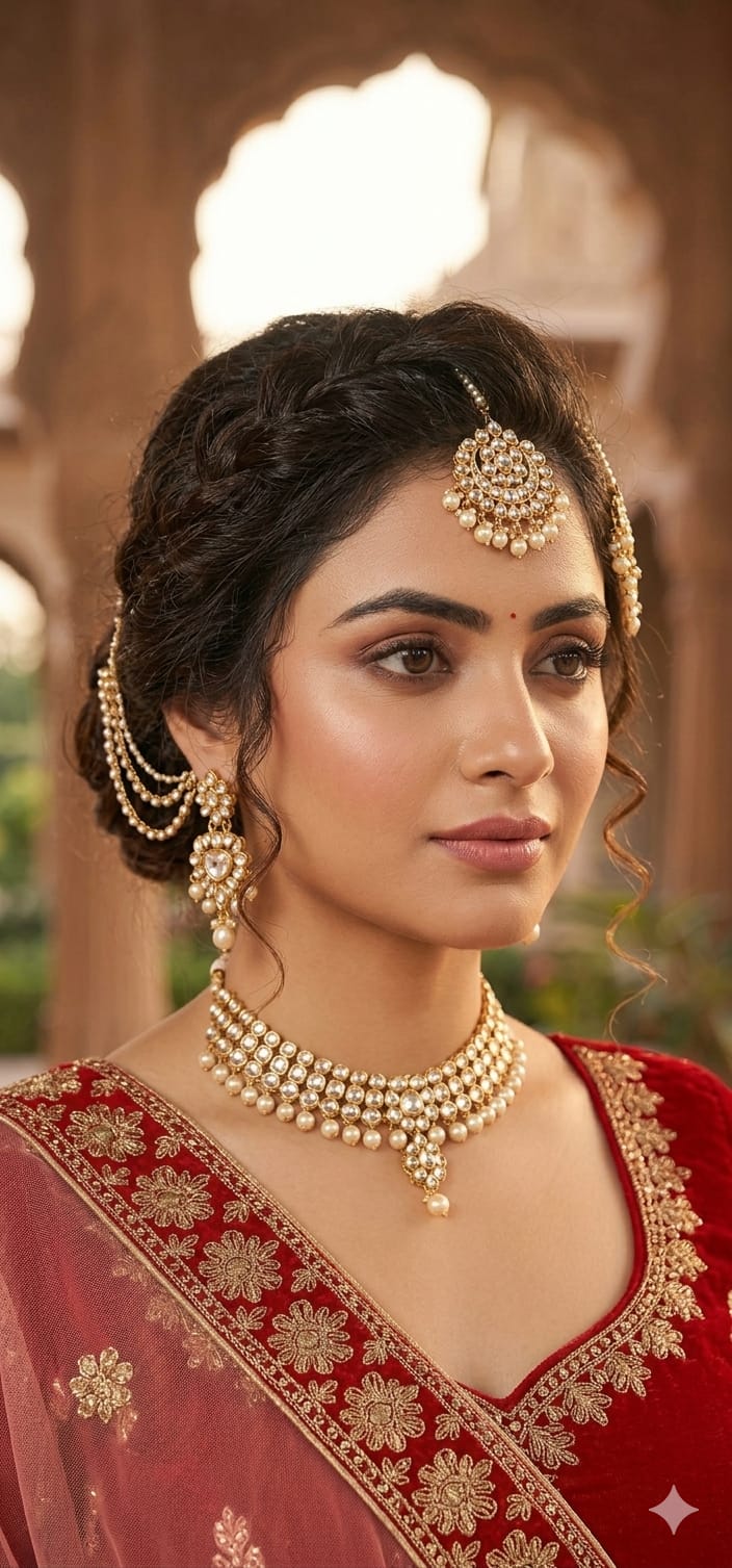 Bridal lehenga (F001DB)