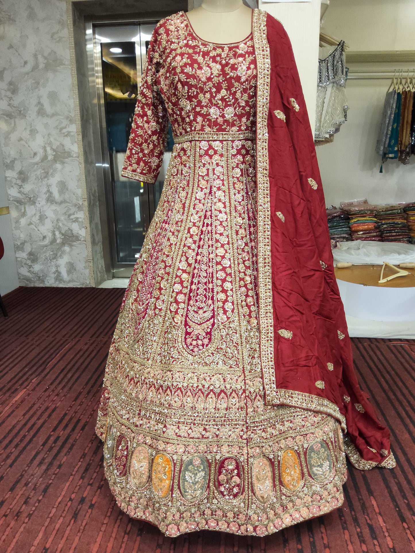 Bridal Lehenga (F002MJ)