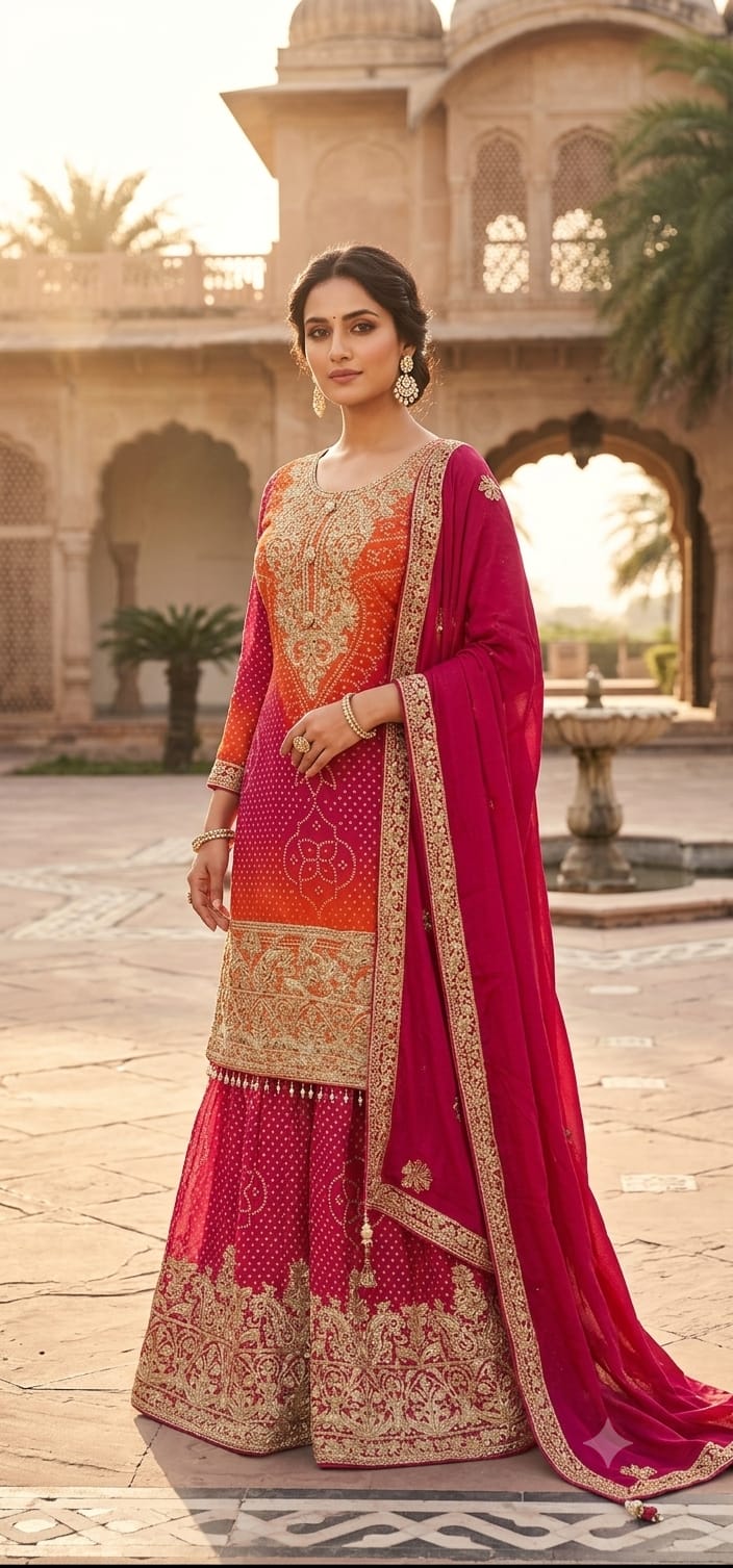 Sharara suit (G01E7)