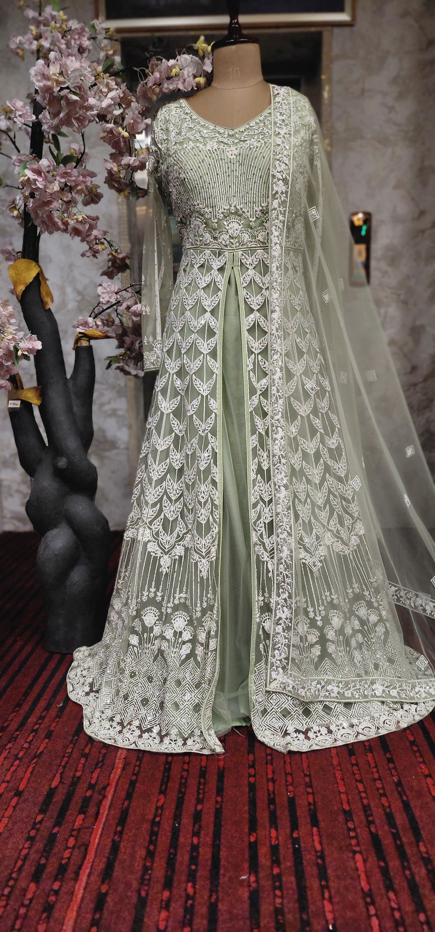 Anarkali Dress (F002BP)