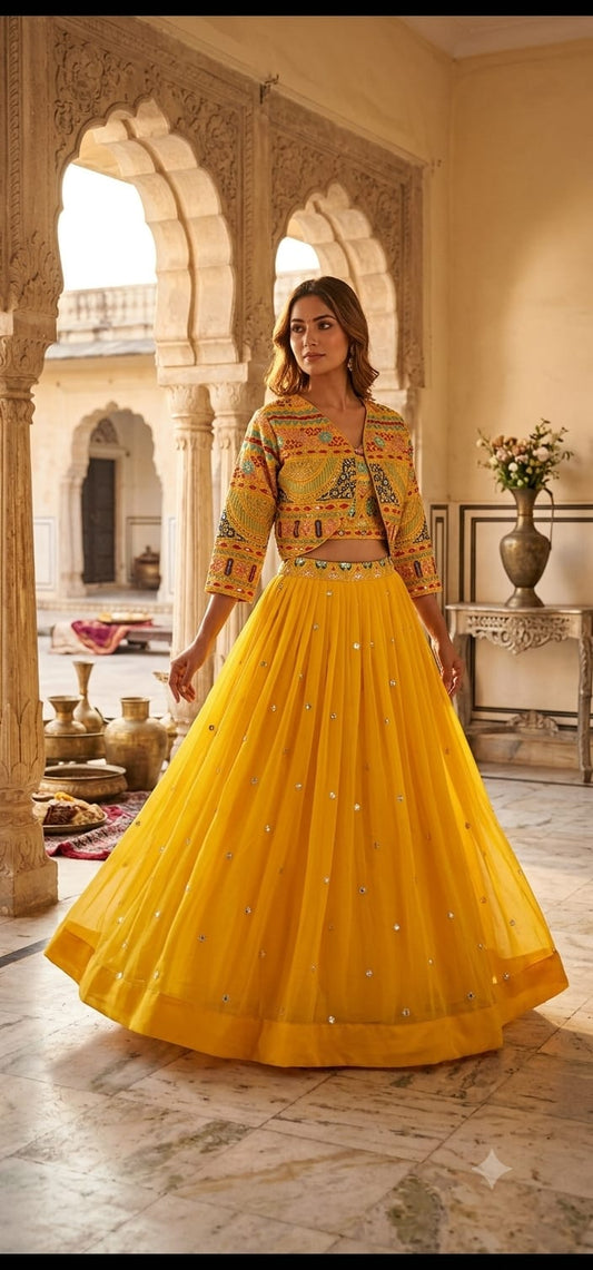 Indowestern Lehenga (M)