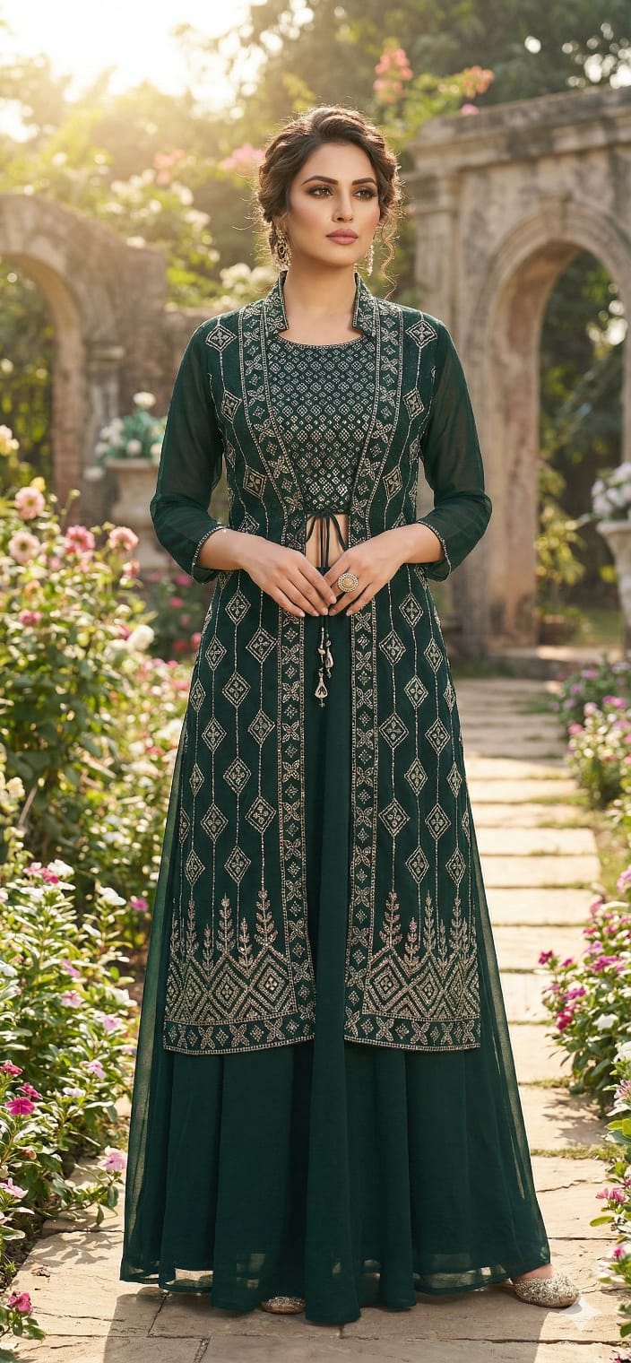 Indowestern Dress (f0024P)