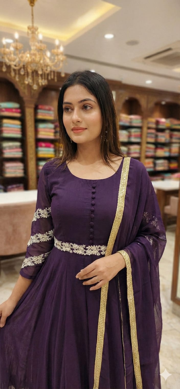 Anarkali suit (M)
