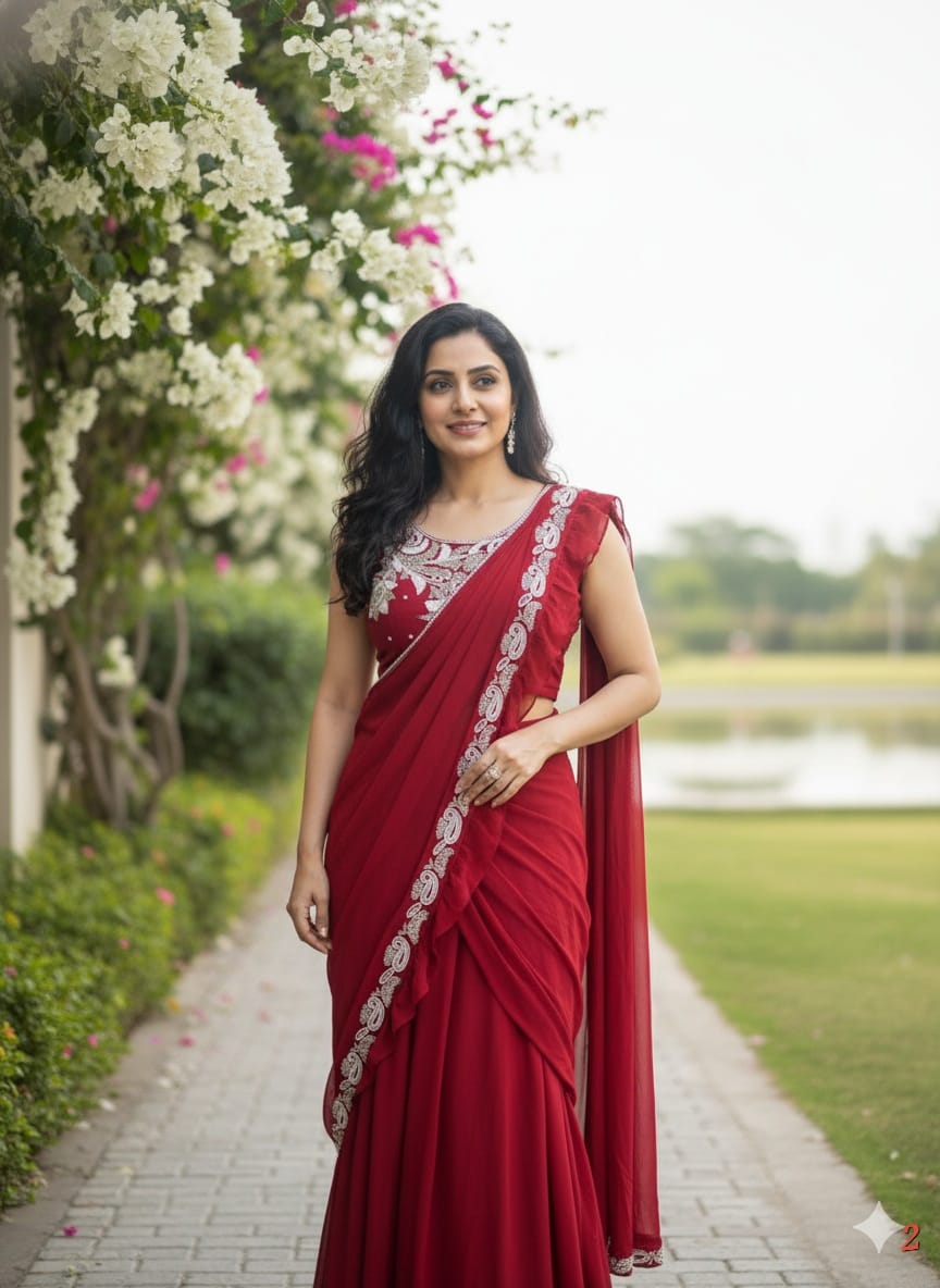 Indowestern Saree (M)