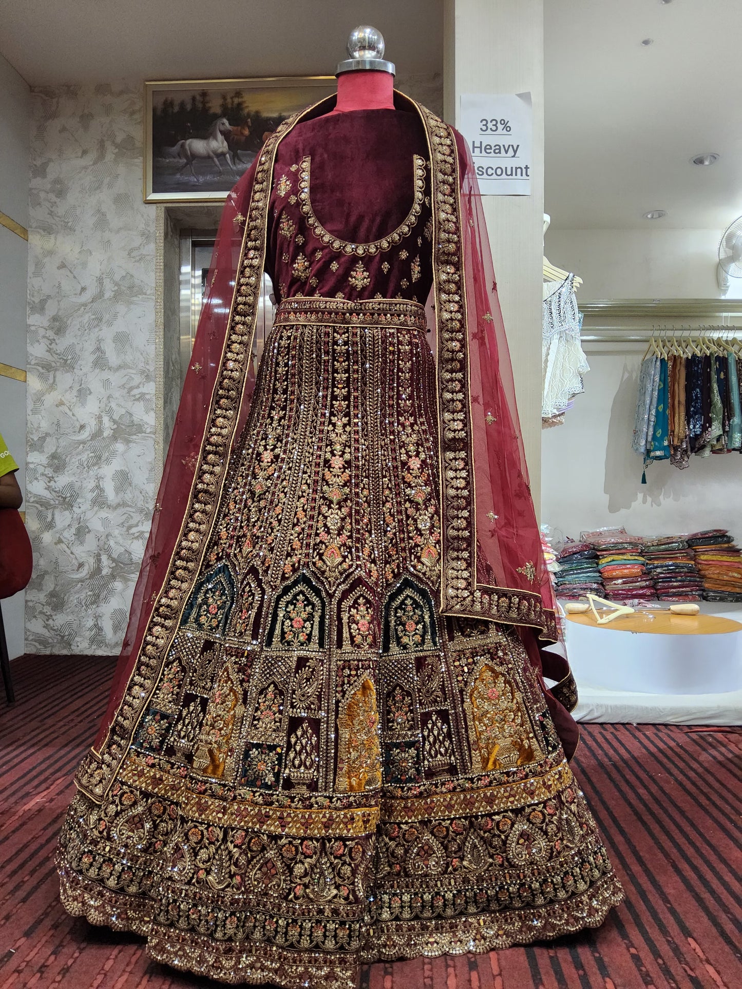 Bridal Lehenga (G01CL)