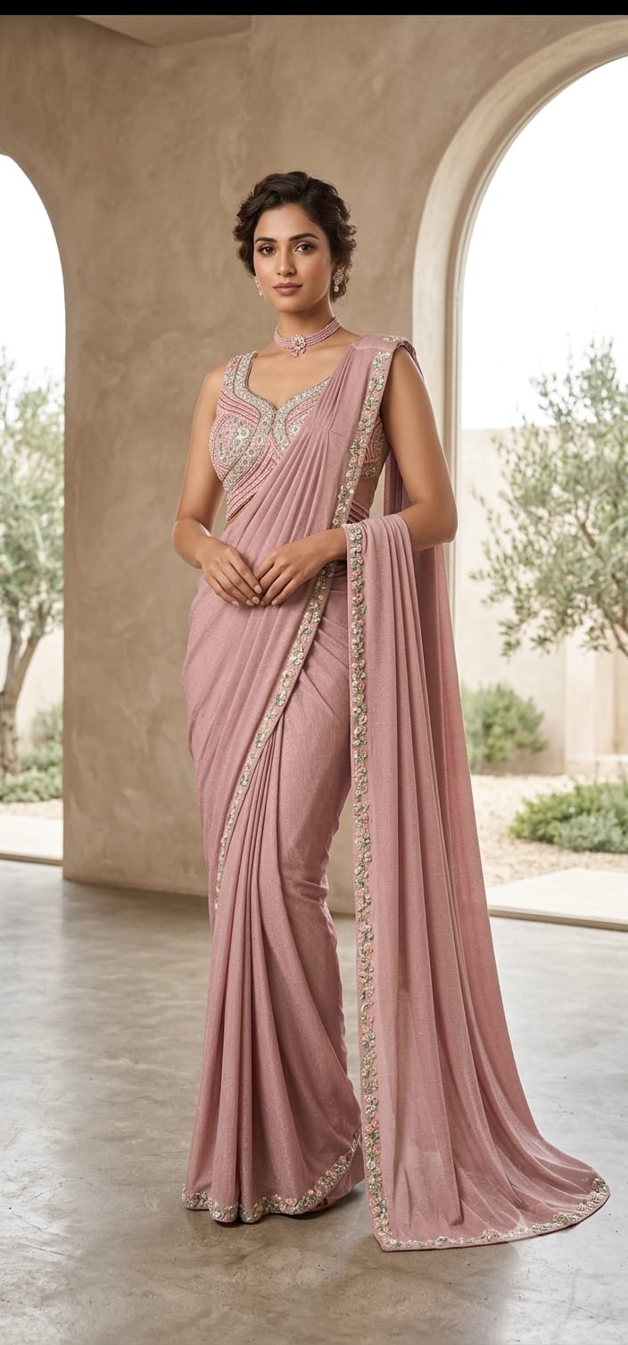 Stitched Saree (G000HR)