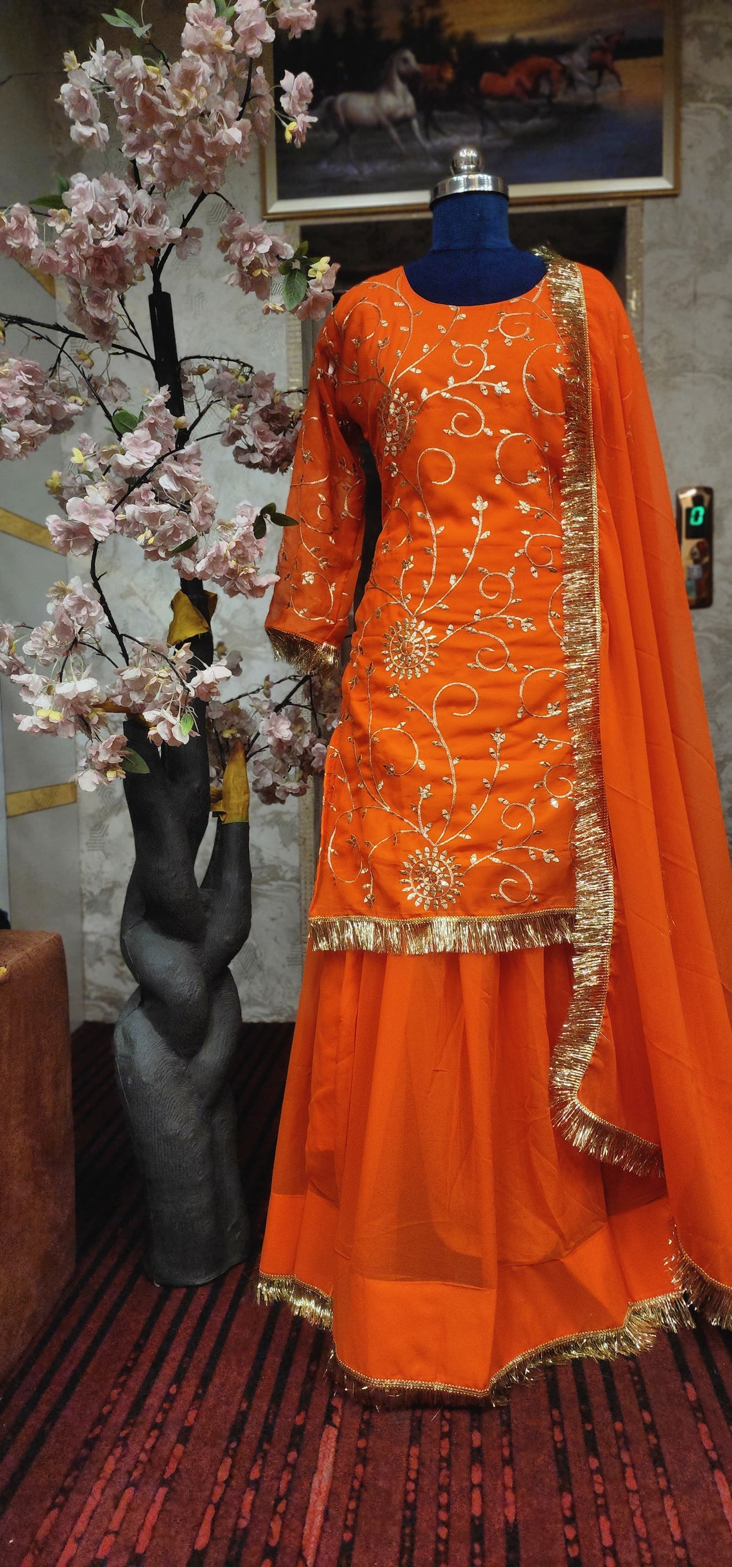 Sharara suit (M)