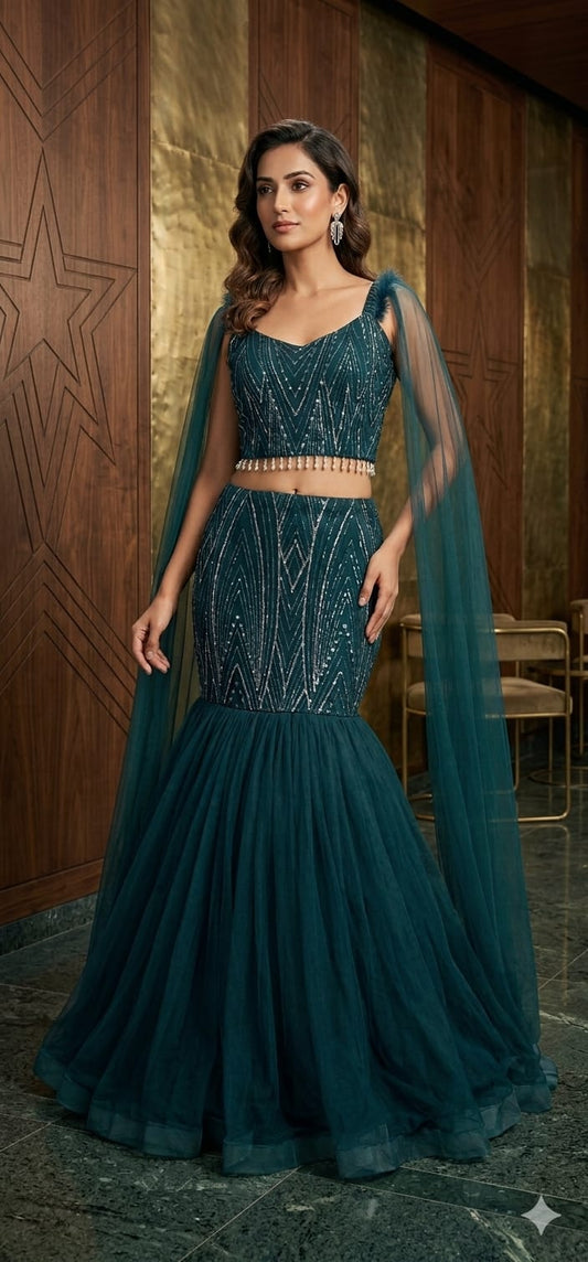 Fishcut lehenga (72876)