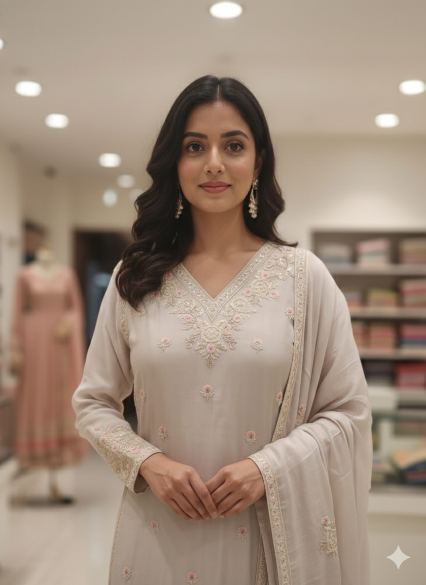 Sharara suit (F002HJ)