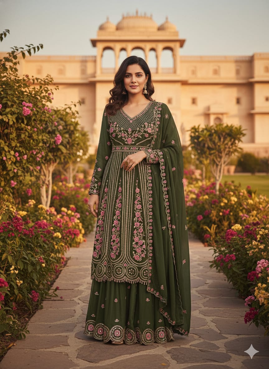 Sharara Suit(F001WO)