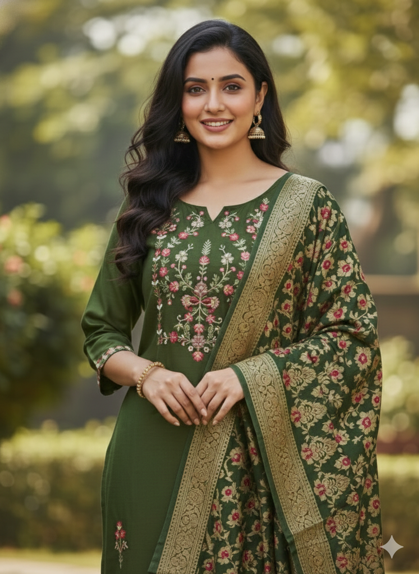 Banarasi Pant suit (G0102,G0103)