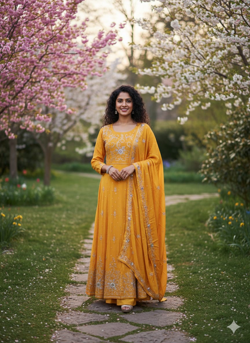 Anarkali Dress (F000QR)