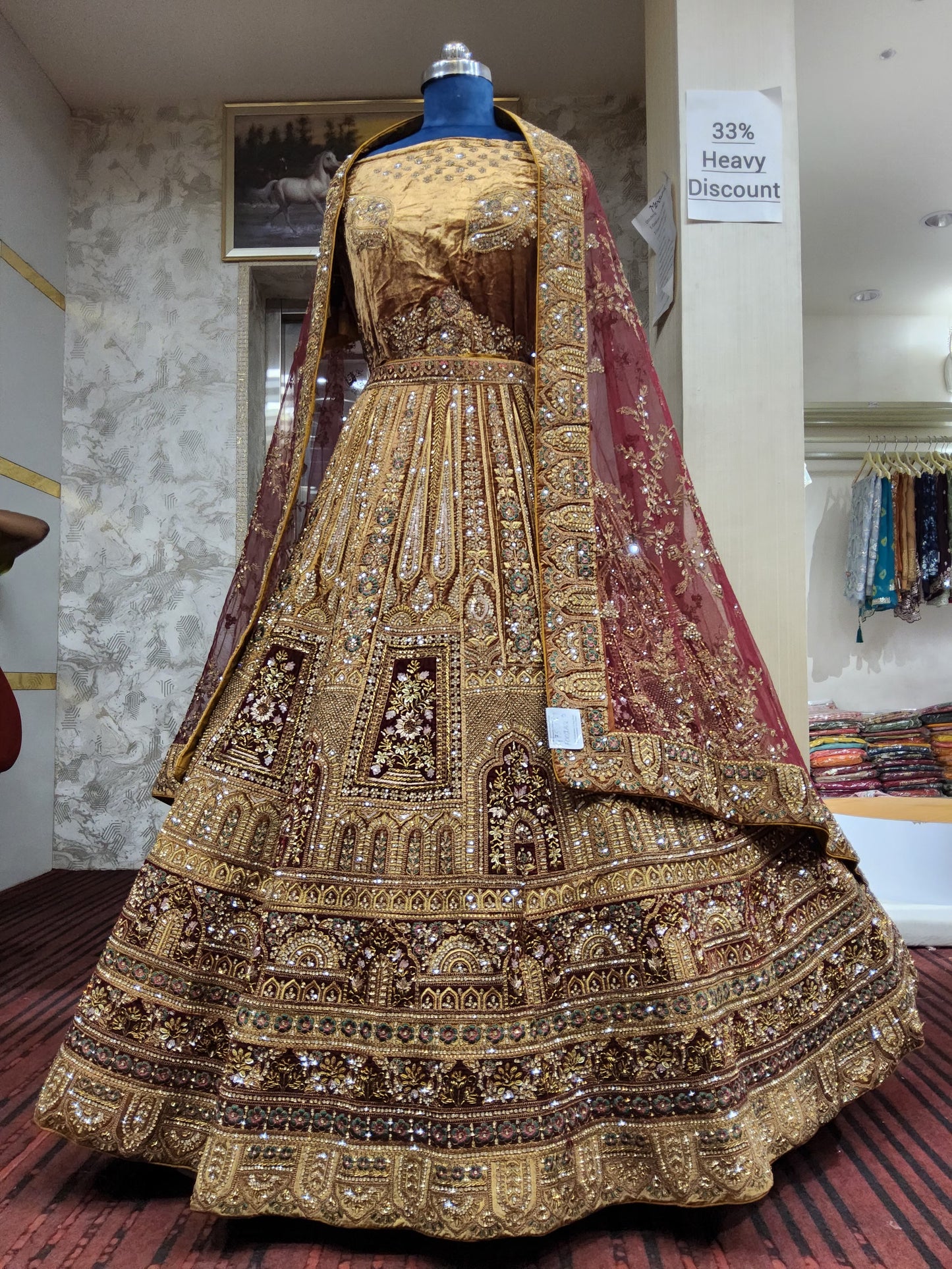 Bridal Lehenga (F002AQ)