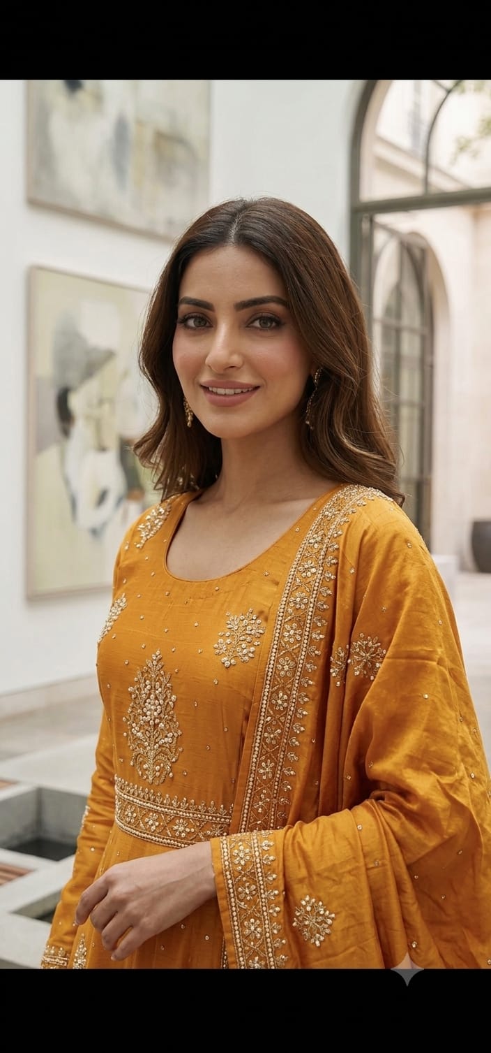 Anarkali suit (F000QS)