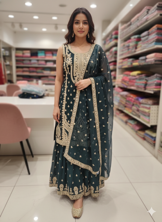 Sharara suit (G014Z)