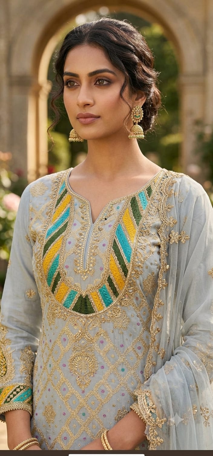 Sharara suit (F000WF)