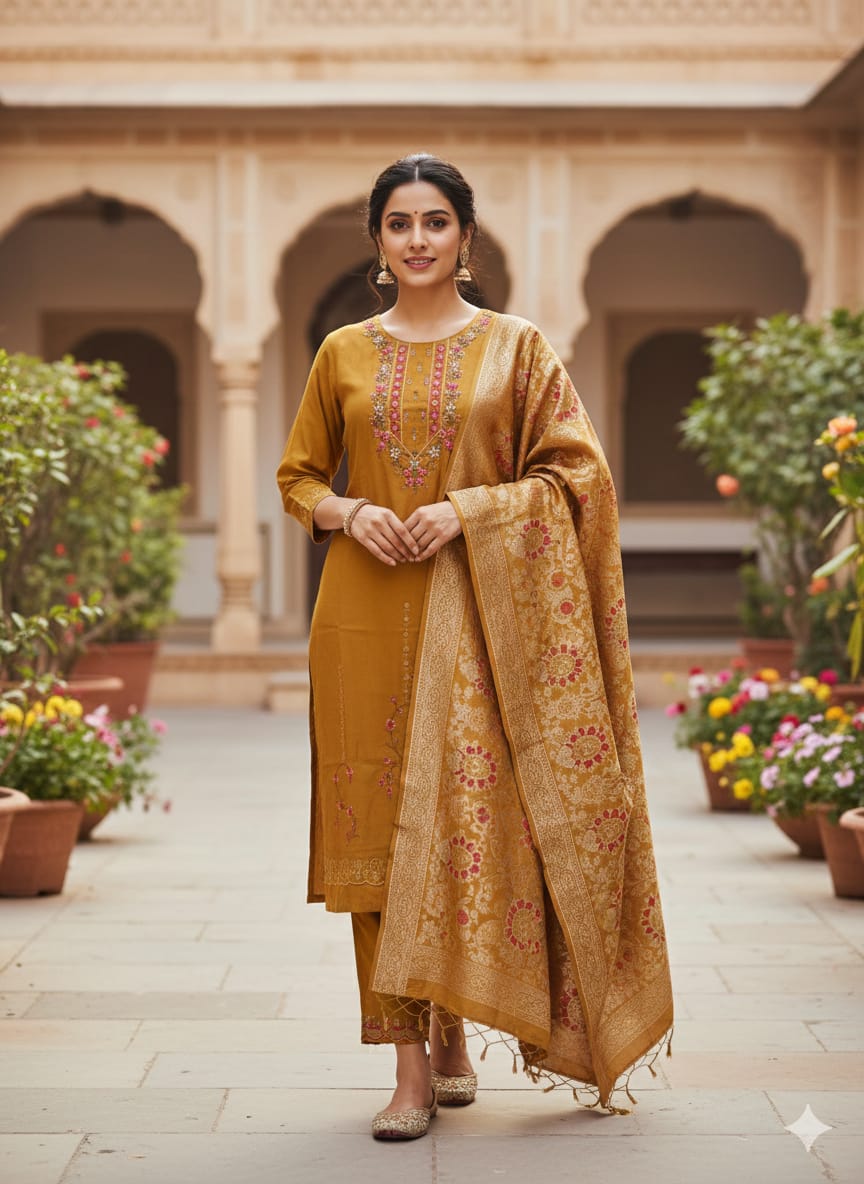 Banarasi Pant suit (G0102,G0103)