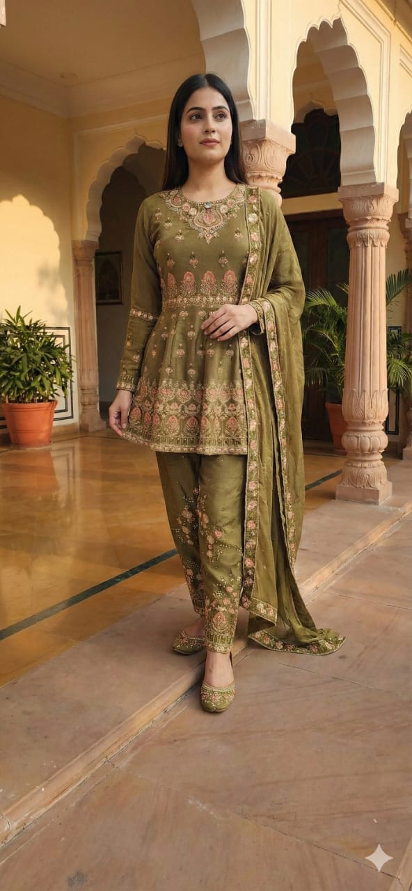 Sharara suit (f001PD)