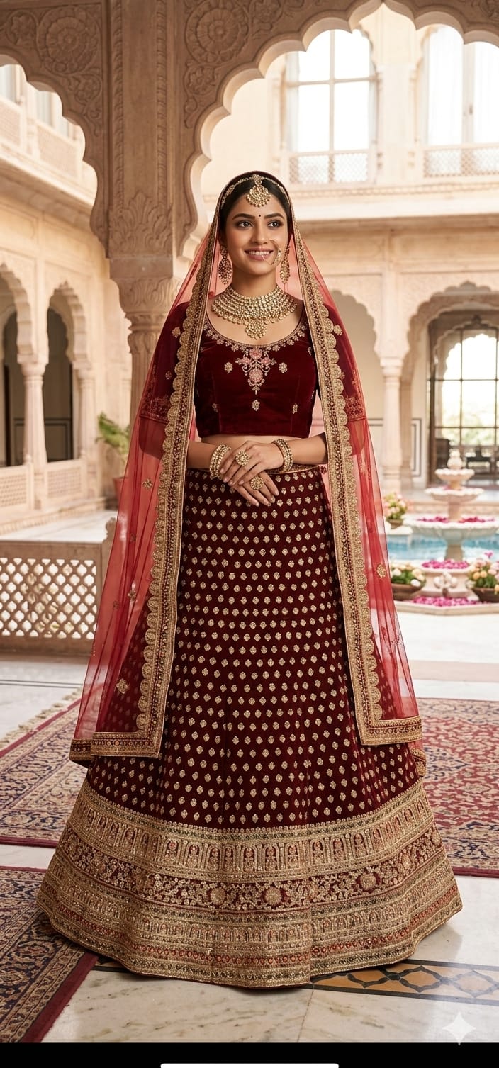 Bridal Lehenga (F000GP)