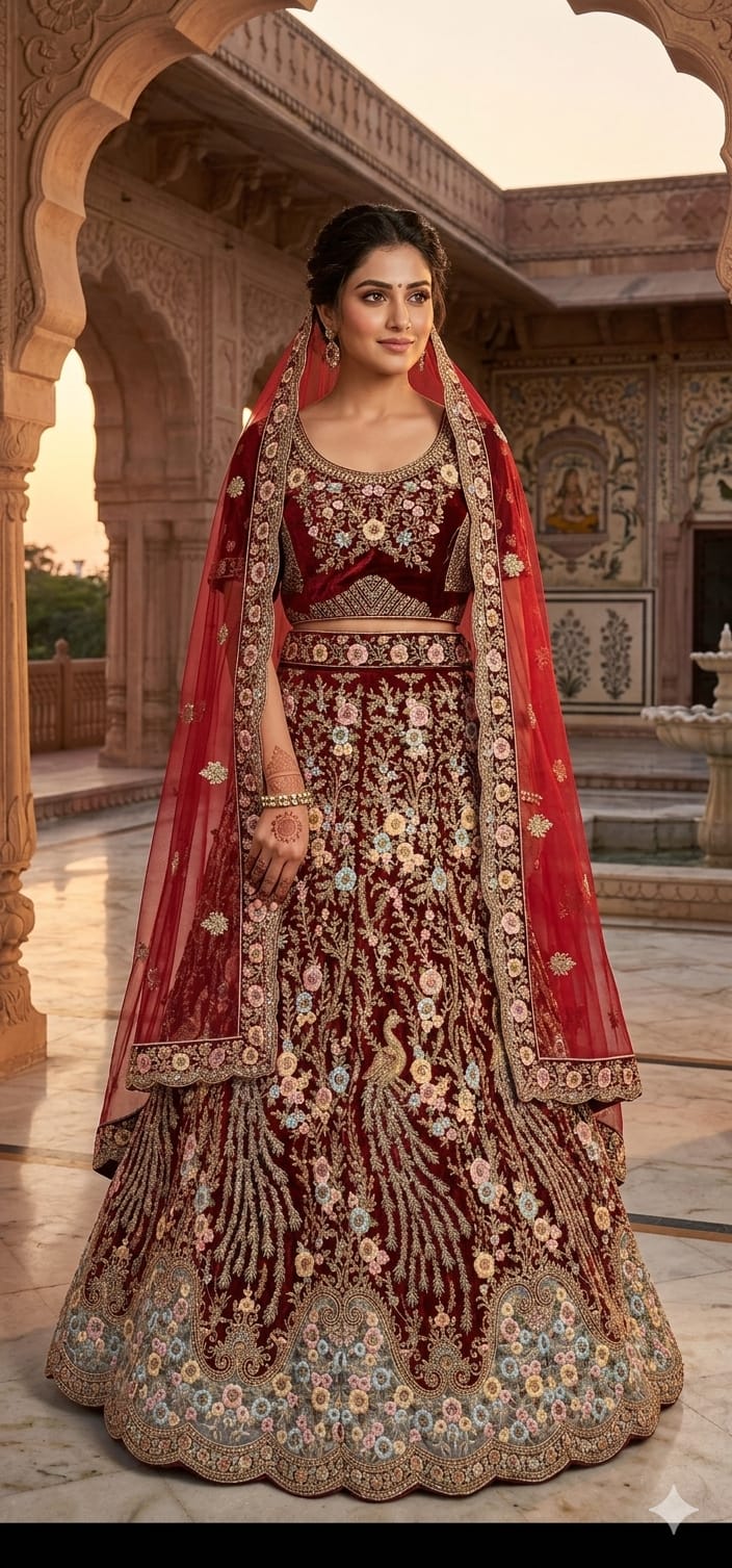 Bridal lehenga (M)