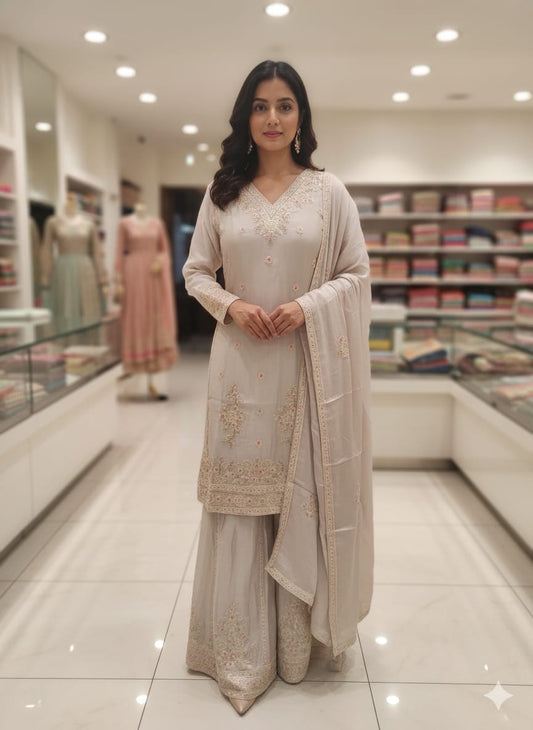 Sharara suit (F002HJ)