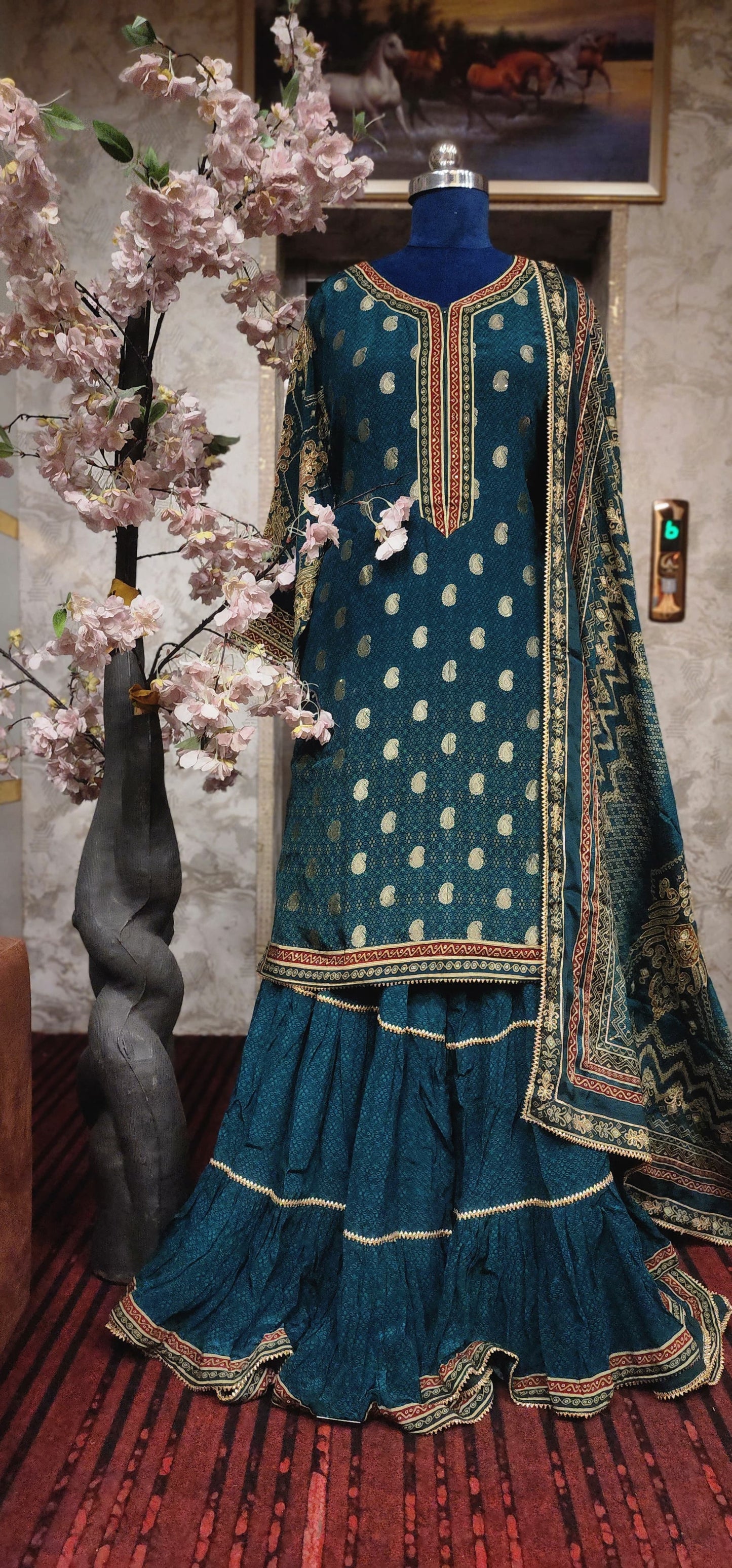 Sharara suit (73362)