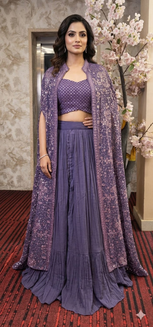 Indowestern Lehenga (72872)