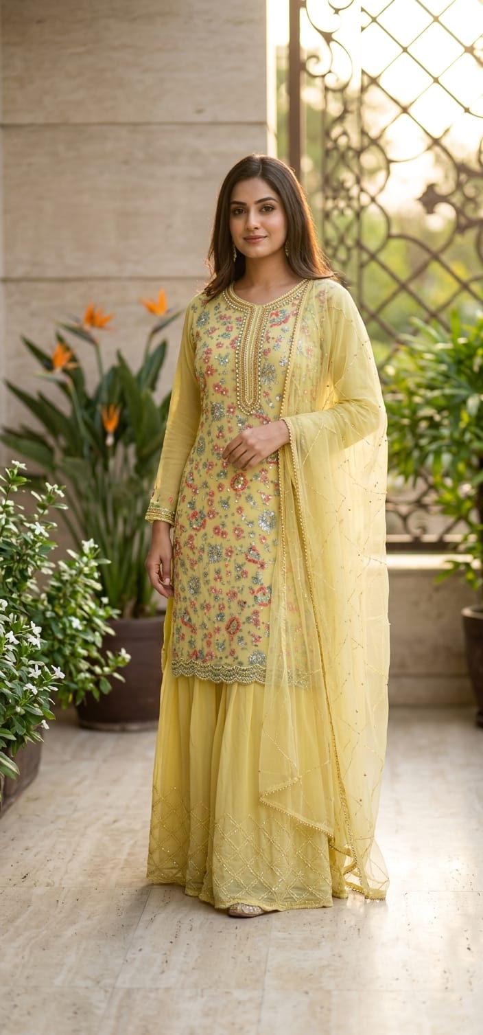 Sharara Suit (F000P2)