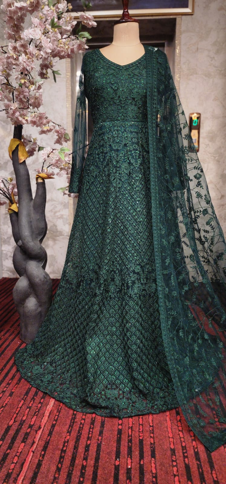 Anarkali Dress (F002HI)