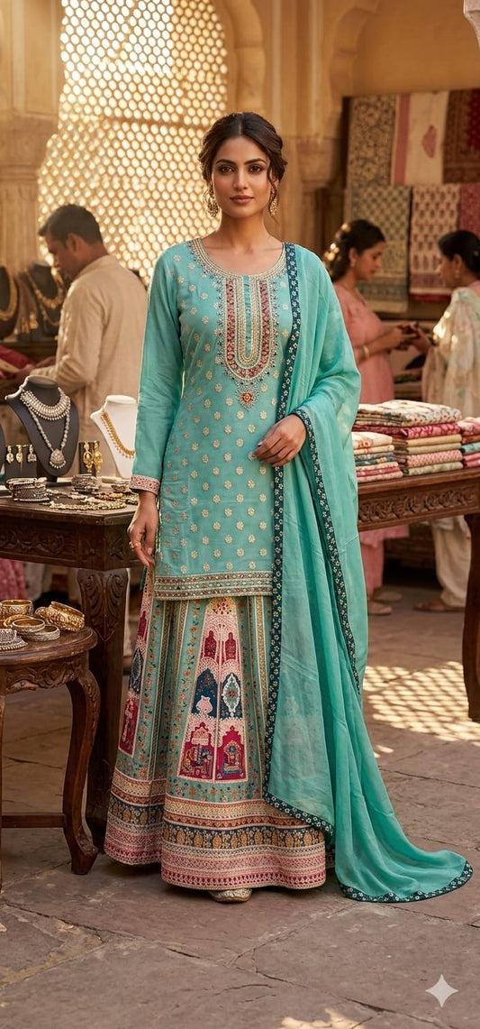 Lehenga Kurti (73285)