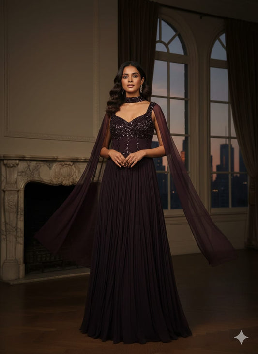 Indowestern Gown (G000EM)