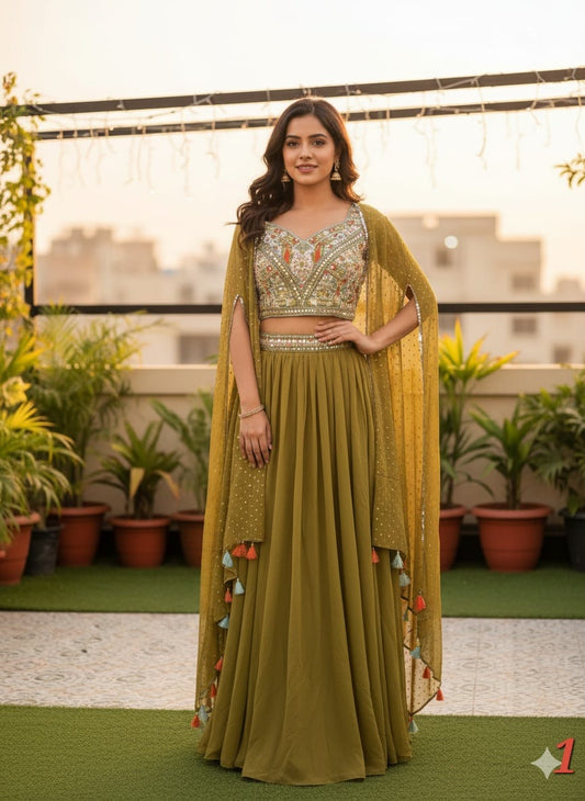 Indowestern dress (F002HO)