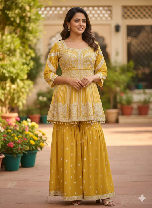 Sharara suit (73108)